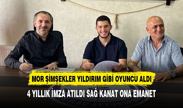 AFYONSPOR'UN SAĞ KANATI ONA EMANET