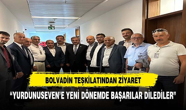 AK PARTİ BOLVADİN TEŞKİLATINDAN YURDUNUSEVEN'E ZİYARET