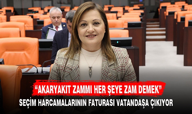 “AKARYAKIT ZAMMI HER ŞEYE ZAM DEMEK”