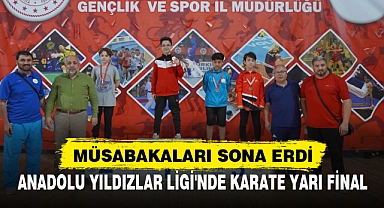 ANADOLU YILDIZLAR LİGİ'NDE KARATE YARI FİNAL
