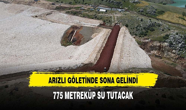 ARIZLI GÖLETİNDE SONA GELİNDİ