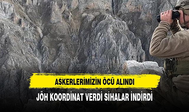ASKERLERİMİZİN ÖCÜ ALINDI