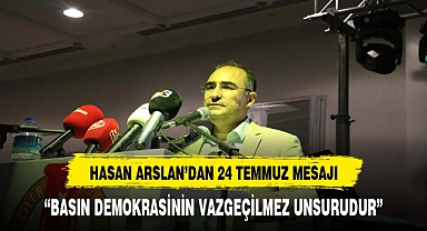 BASIN DEMOKRASİNİN VAZGEÇİLMEZ UNSURUDUR”