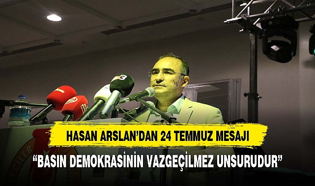 BASIN DEMOKRASİNİN VAZGEÇİLMEZ UNSURUDUR”