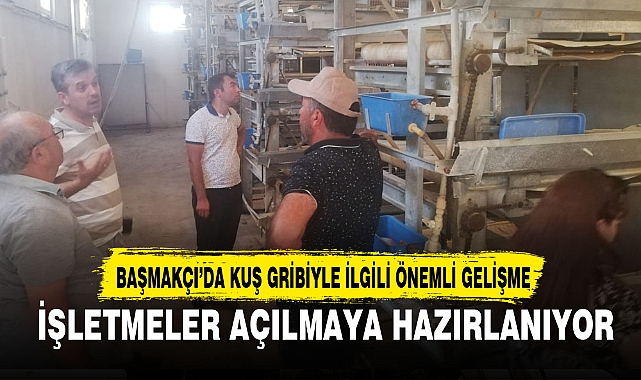 BAŞMAKÇI'DA KUŞ GRİBİ SÖNDÜ