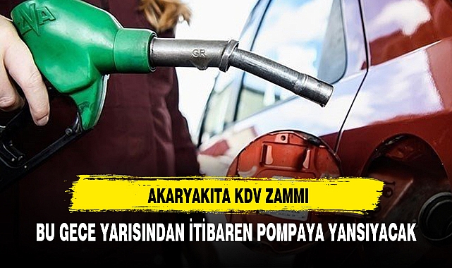 BENZİNE DEV ZAM POMPAYA GECE YARISINDAN İTİBAREN YANSIYACAK