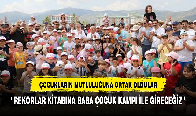 ÇOCUKLARININ MUTLULUĞUNA ORTAK OLDULAR