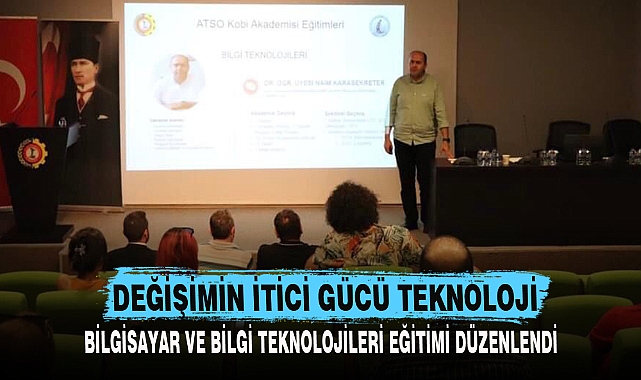 DEĞİŞİMİN İTİCİ GÜCÜ TEKNOLOJİ