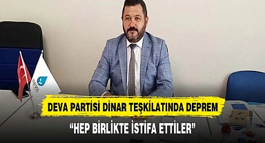 DEVA DİNAR'DA BÜYÜK DEPREM