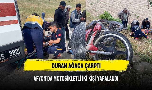 DURAN AĞACA ÇARPTI