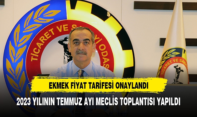 EKMEK FİYAT TARİFESİ ONAYLANDI