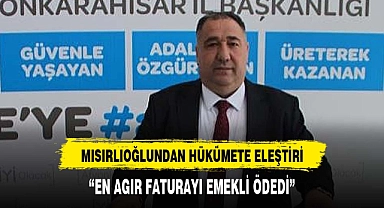 EN AĞIR FATURA EMEKLİYE KESİLDİ"