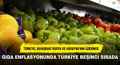 GIDA ENFLASYONUNDA TÜRKİYE BEŞİNCİ SIRADA