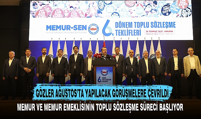 GÖZLER AĞUSTOS’TA YAPILACAK GÖRÜŞMELERE ÇEVRİLDİ