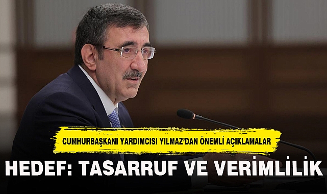 HEDEF: TASARRUF VE VERİMLİLİK!