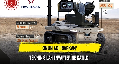 İNSANSIZ KARA ARACI 'BARKAN'