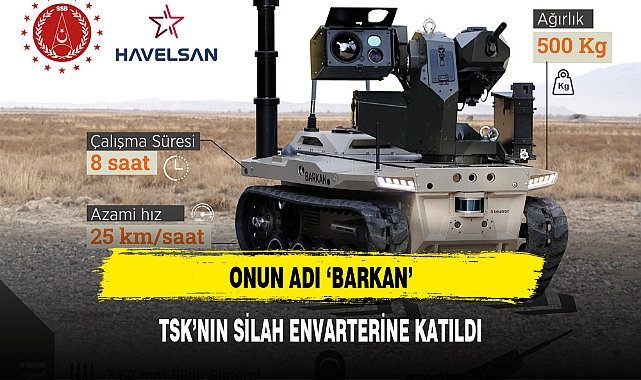 İNSANSIZ KARA ARACI 'BARKAN'
