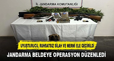 JANDARMA BİR EVE OPERASYON DÜZENLEDİ