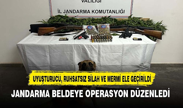 JANDARMA BİR EVE OPERASYON DÜZENLEDİ