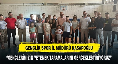 KASAPOĞLU, "GENÇLERİMİZİN YETENEK KARMALARINI GERÇEKLEŞTİRİYORUZ"
