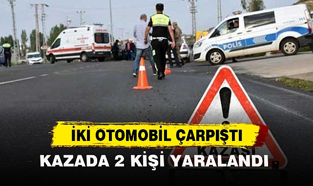 KAZADA 2 KİŞİ YARALANDI