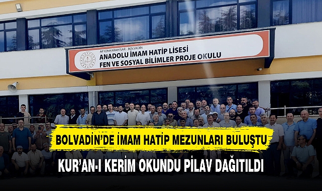 KUR'AN-I KERİM OKUNDU PİLAV DAĞITILDI