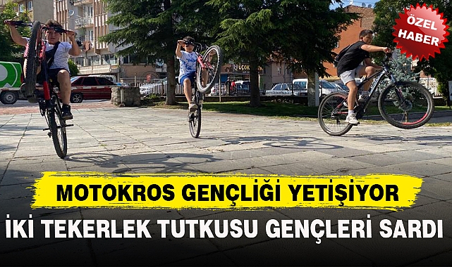 MOTOKROS GENÇLİĞİ YETİŞİYOR