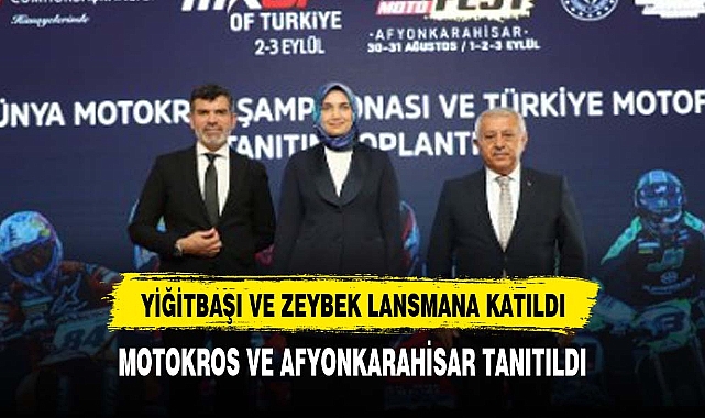 MOTOKROS'UN LANSMANI GERÇEKLEŞTİRİLDİ