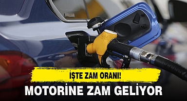 MOTORİNE ZAM GELİYOR!