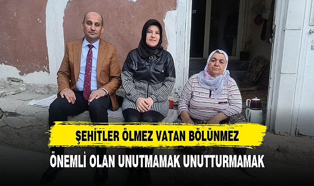 ÖNEMLİ OLAN UNUTMAMAK UNUTTURMAMAK