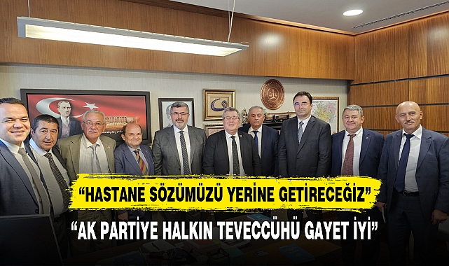 ÖZKAYA, "HALKIN AK PARTİYE TEVECCÜHÜ GAYET İYİ"