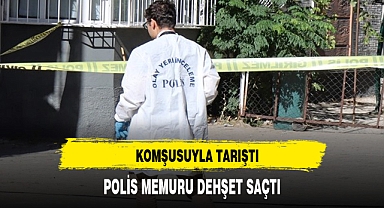 POLİS MEMURU DEHŞET SAÇTI OTOPARK KAVGASI KANLI BİTTİ