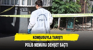 POLİS MEMURU DEHŞET SAÇTI OTOPARK KAVGASI KANLI BİTTİ