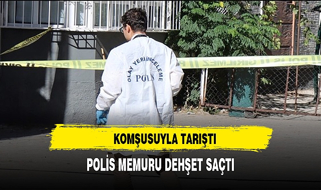 POLİS MEMURU DEHŞET SAÇTI OTOPARK KAVGASI KANLI BİTTİ