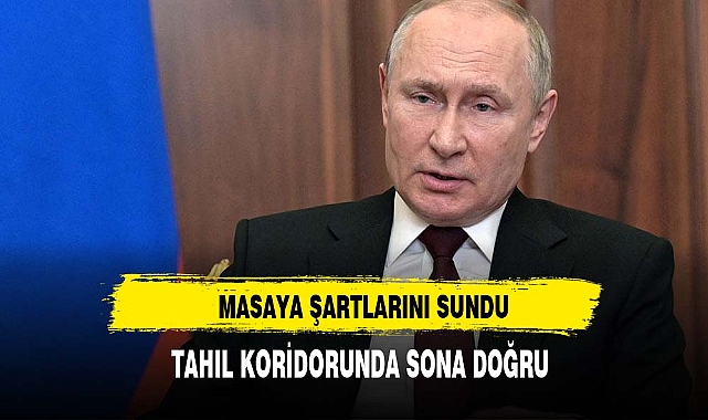 PUTİN KORİDORA BOMBAYI KOYDU