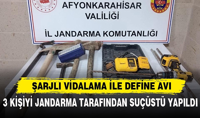 ŞARJLI VİDALAMA İLE DEFİNE AVI