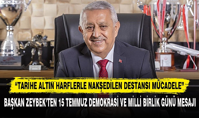 “TARİHE ALTIN HARFLERLE NAKŞEDİLEN DESTANSI MÜCADELE”