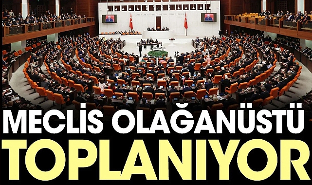 TBMM BAŞKANI KURTULMUŞ MECLİSİ TOPLANTIYA ÇAĞIRDI