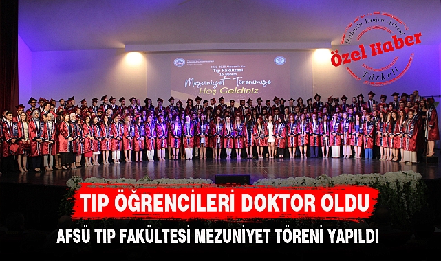 TIP ÖĞRENCİLERİ DOKTOR OLDU