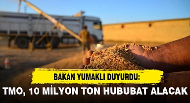 TMO, 10 MİLYON TON HUBUBAT ALACAK