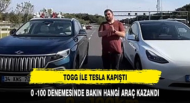 TOGG İLE TESLA KAPIŞTI