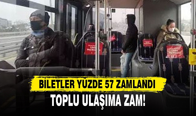 TOPLU ULAŞIMA ZAM!
