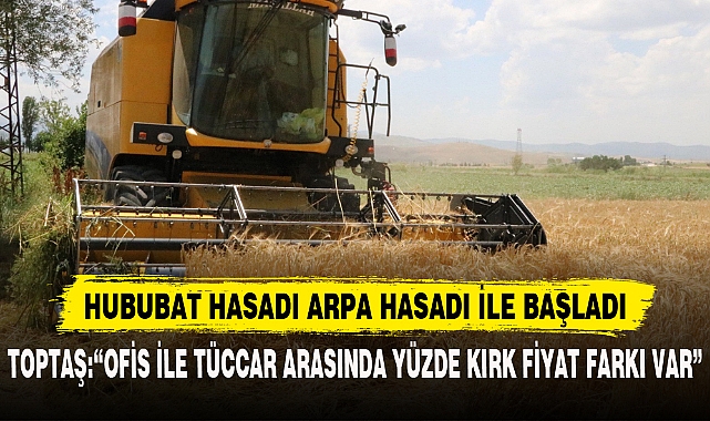 TOPTAŞ:“OFİS İLE TÜCCAR ARASINDA YÜZDE KIRK FİYAT FARKI VAR”