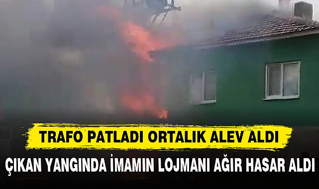TRAFO PATLADI ORTALIK ALEV ALDI
