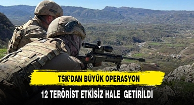 TSK'DAN BÜYÜK OPERASYON