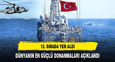 TÜRK DONANMASI DÜNYA SIRALAMASINA GİRDİ