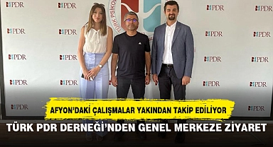 TÜRK PDR DERNEĞİ’NDEN GENEL MERKEZE ZİYARET
