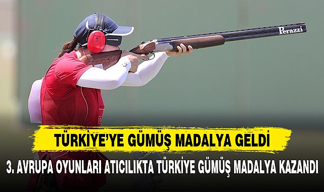 TÜRKİYE’YE GÜMÜŞ MADALYA GELDİ