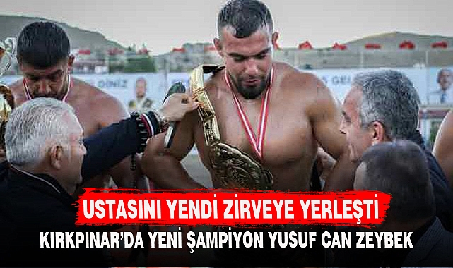 USTASINI YENDİ ZİRVEYE YERLEŞTİ