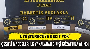 UYUŞTURUCUYA GEÇİT YOK